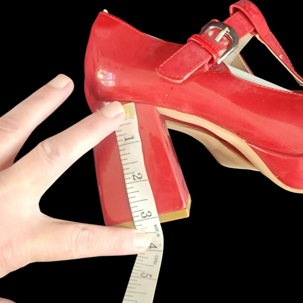 Cape Robbin Red‎ Patent Heels